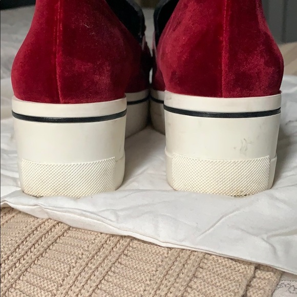 Stella McCartney Binx Sneaker Burgundy sz: 40 - Picture 8 of 8